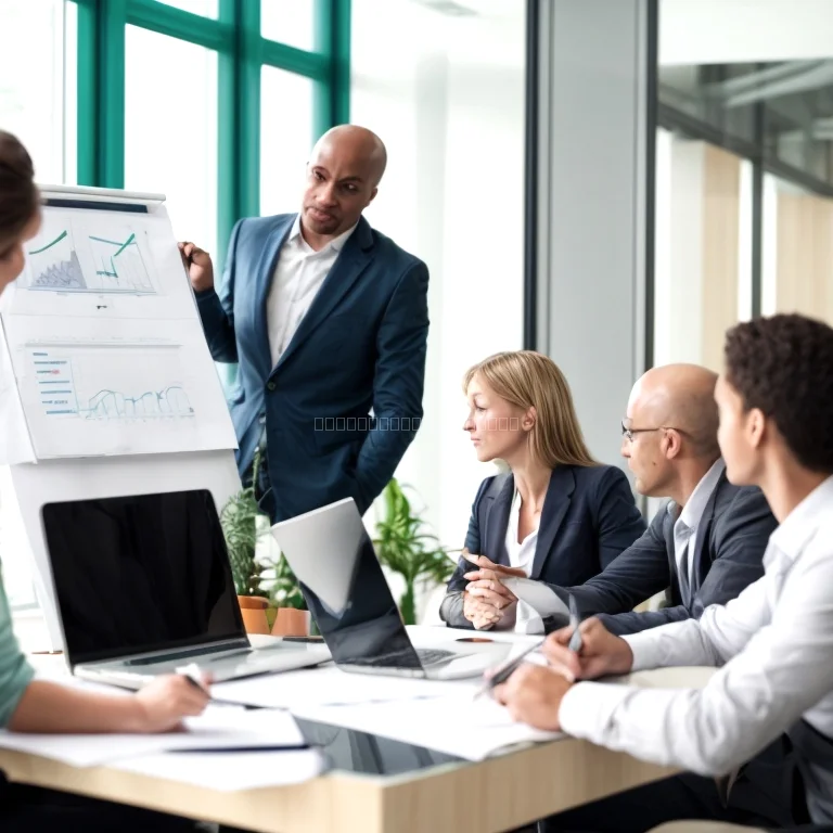 職場でのキャリアコーチングセッションの様子